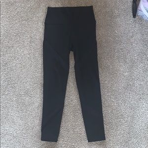 Aerie Black Mesh Leggings